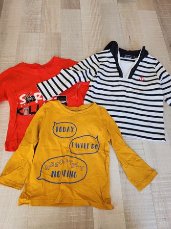 Tee shirts 4 ans 
