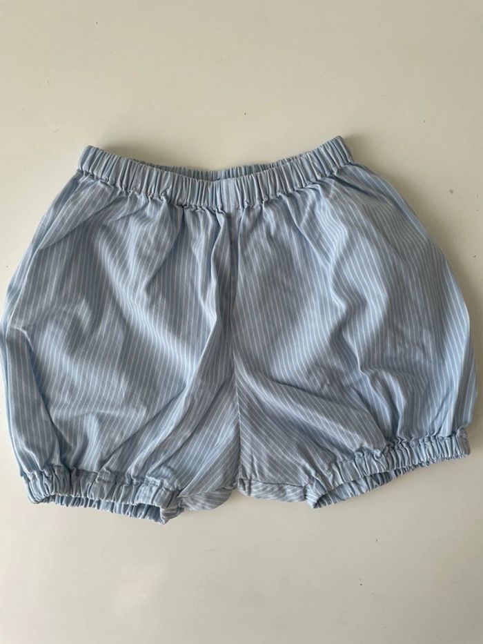 Short bleu bébé