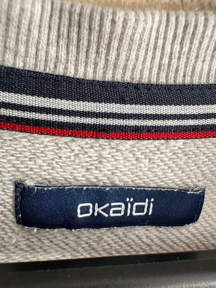 Pull grise en coton imprimée garçon 5 ans Okaïdi - photo numéro 8