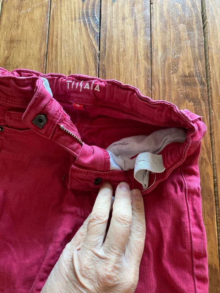 Jeans 4 ans ajustable - photo numéro 2