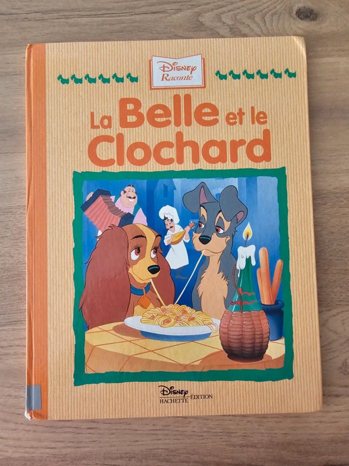 La belle et le clochard- disney livre cartonné - photo numéro 2