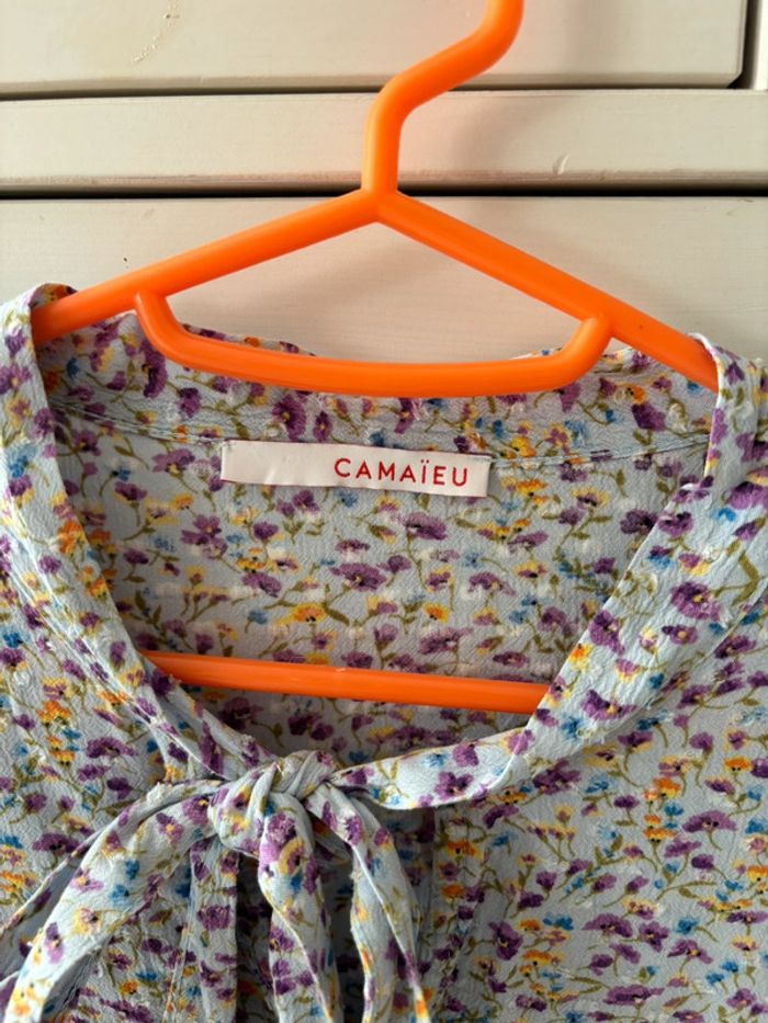 Blouse à fleurs - photo numéro 2