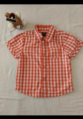 Chemisette à carreaux kiabi