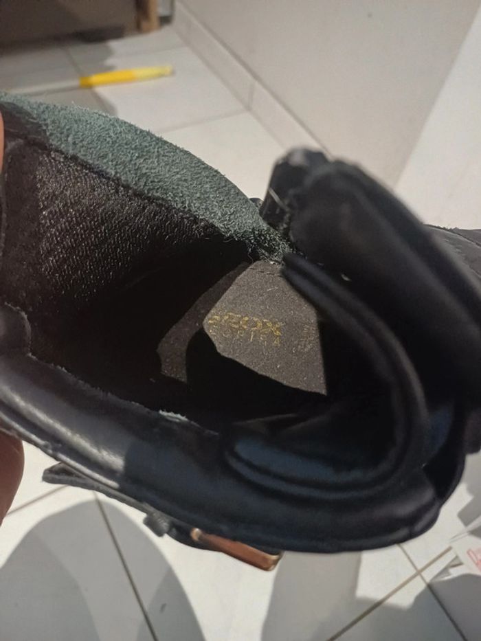 Botines cuir geox 40 compense - photo numéro 4