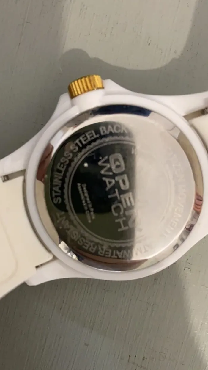 Montre open Watch blanche - photo numéro 3