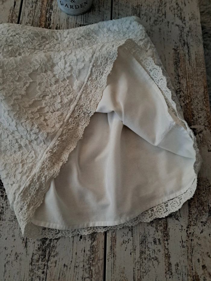 Jupe courte dentelle hollister - photo numéro 3