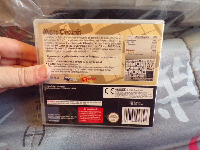 Jeu DS Mots croisés - photo numéro 2