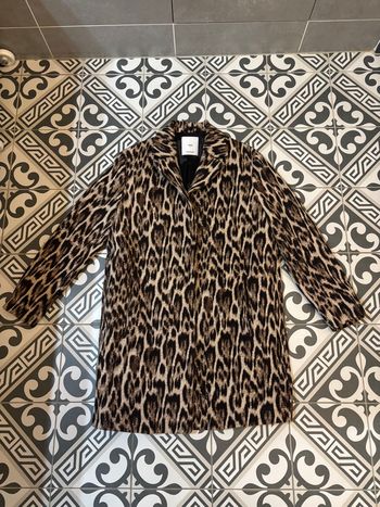 Manteau Mango Léopard