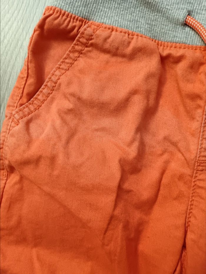 Shirt orange sans bouton Gémo 5 ans - photo numéro 2