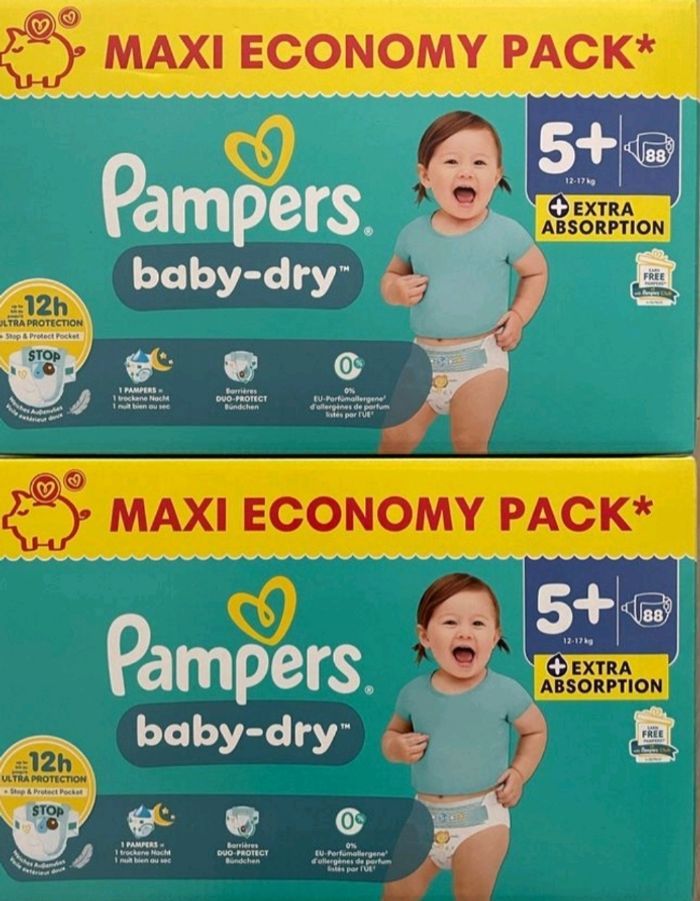 Pampers t5+ (2×88)