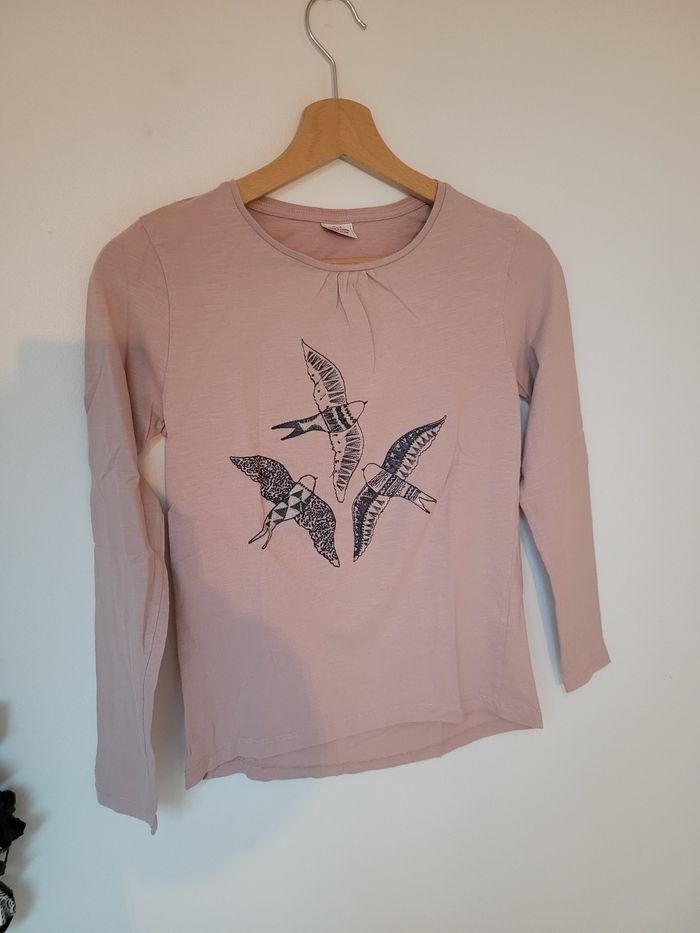 💗 Adorable T-shirt manche longue Tape à l'œil taille 14 ans - photo numéro 4