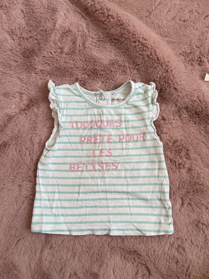 T shirt rayure
