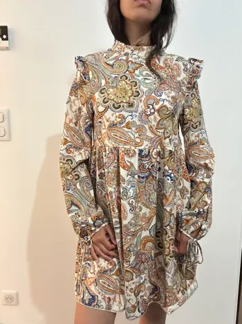 robe bohème automnale