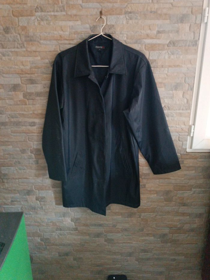 Trench parka noire Train d'enfer 38