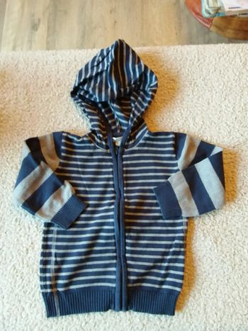 Gilet à capuche