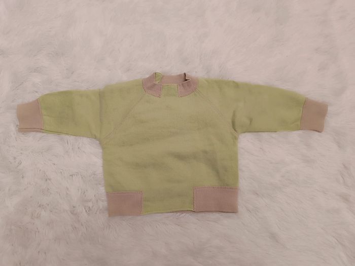 Ensemble 2 pièces Sweat et Jogging T. 6 mois DPAM - photo numéro 5