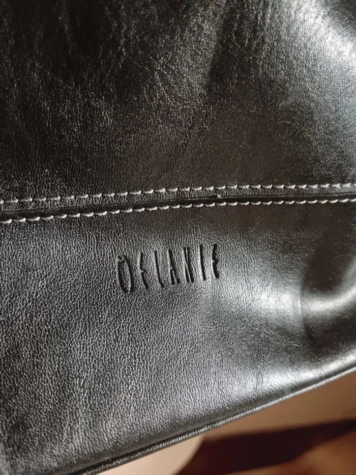 Sac noir porté épaule ou dos Oélanie - photo numéro 10