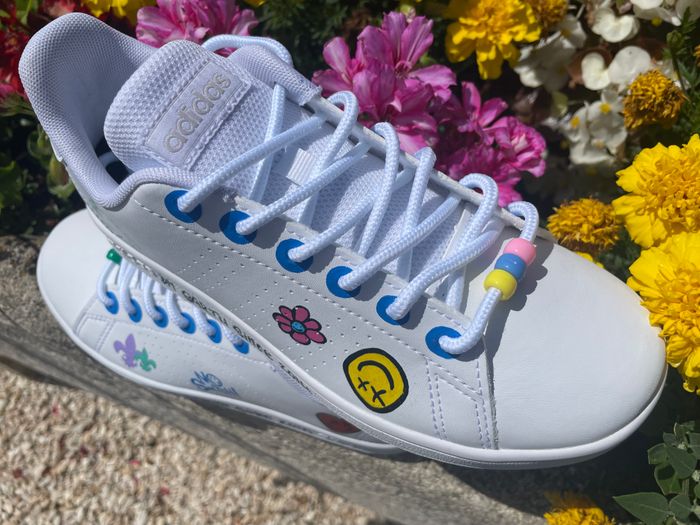 Basket Customisées Graffiti - photo numéro 2