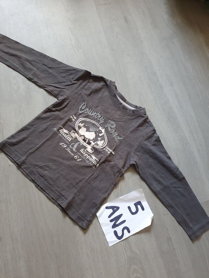 Maillot t-shirt 5ans garçon - photo numéro 2