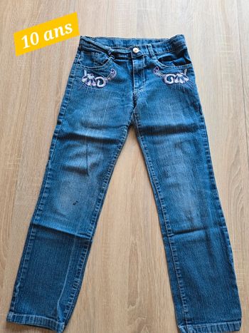 Jeans 10 ans réglable