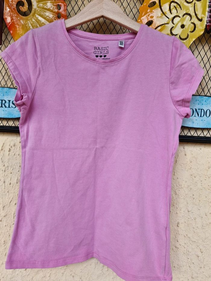 Tee shirt fille. C&A - photo numéro 4