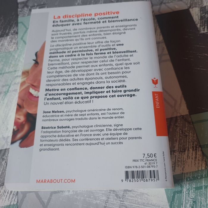 La discipline positive en famille a l'école comment eduquer avec fermeté et bienveillance Jane nelsen - photo numéro 2