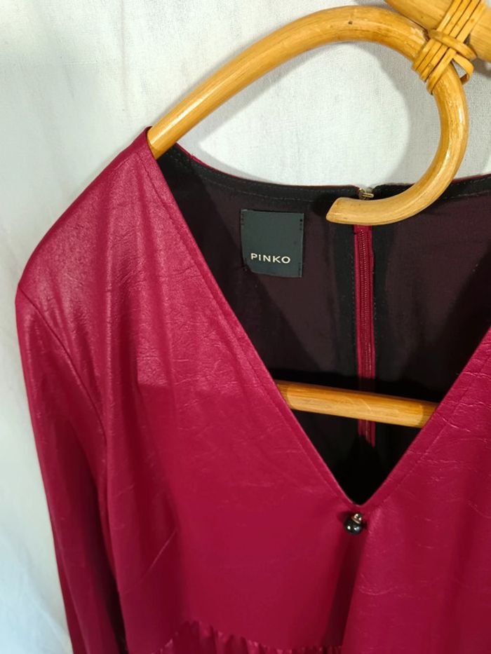 Robe courte babydoll | Pinko | t. 40 - photo numéro 6