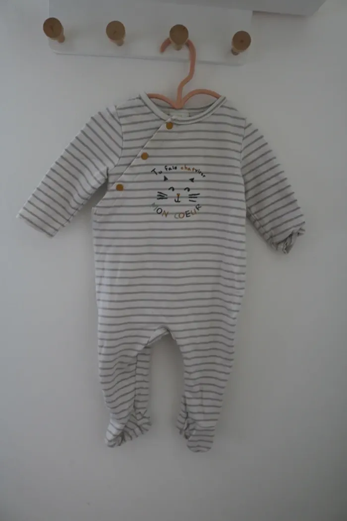 Lot pyjamas automne fille 6 mois - photo numéro 6