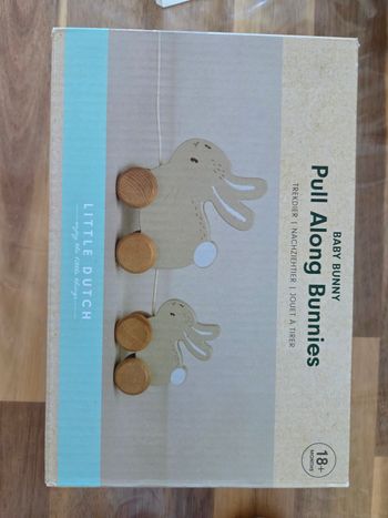 Jouet a tirer Little Dutch Lapins 🐰 