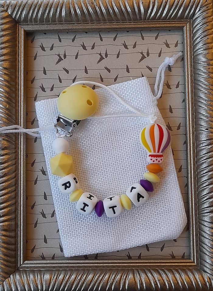 Attache tetine personnalisé - photo numéro 3