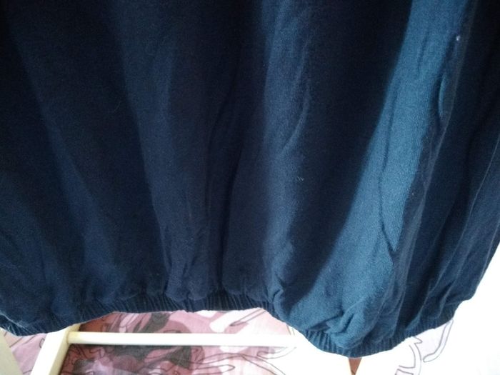 Blouse bouffante bleue marine - photo numéro 6