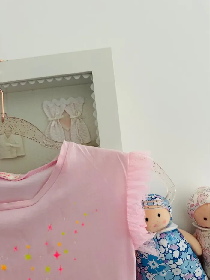 Robe teeshirt Girly froufrou - photo numéro 3