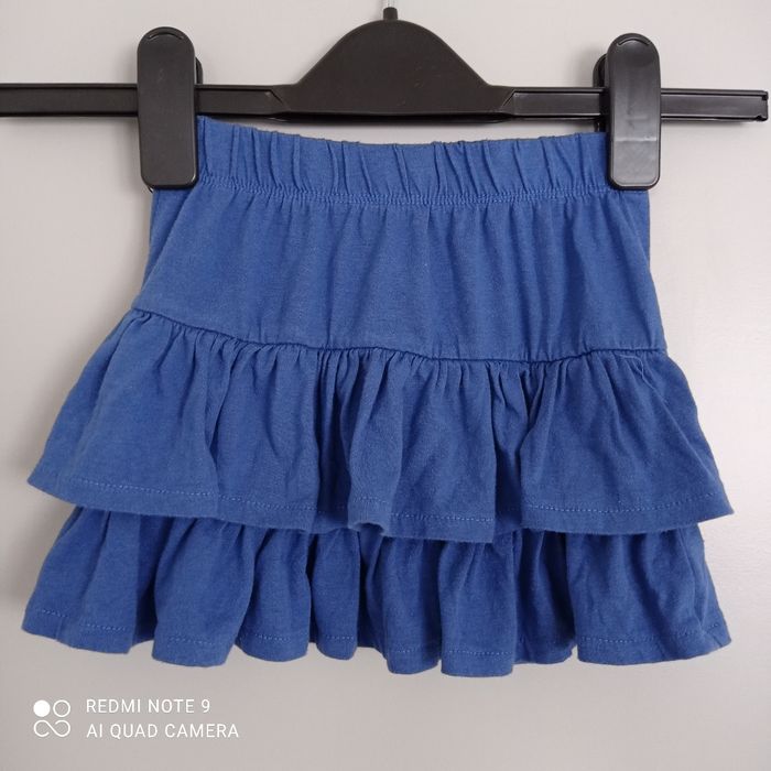 Jupe bleue 4ans à volants
