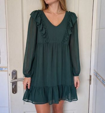 Jolie robe vert femme naf naf taille M/38