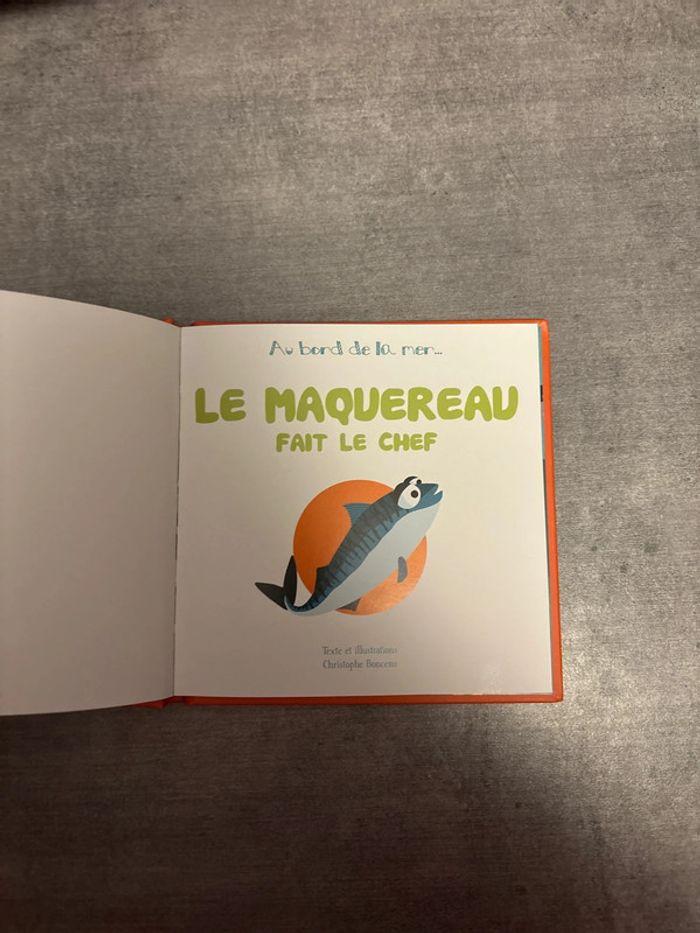 Livre au bord de la mer, le maquereau fait le chef - photo numéro 3