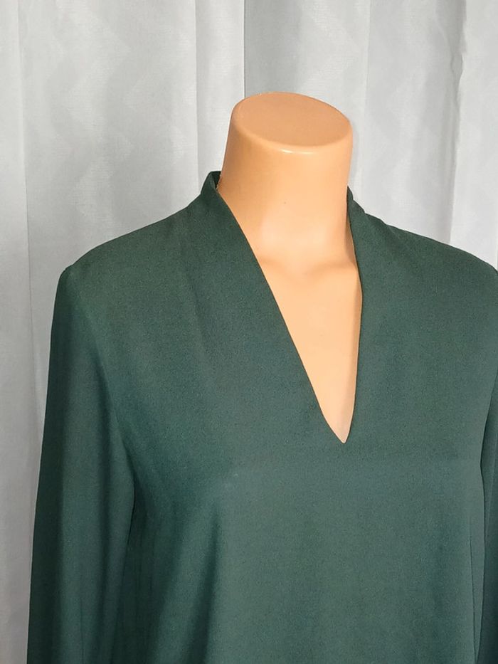 Blouse H&M vert foncé 36 - photo numéro 3