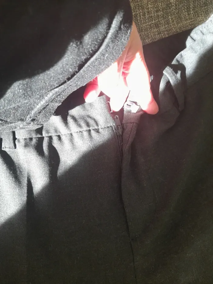 Pantalon droit zara - photo numéro 3