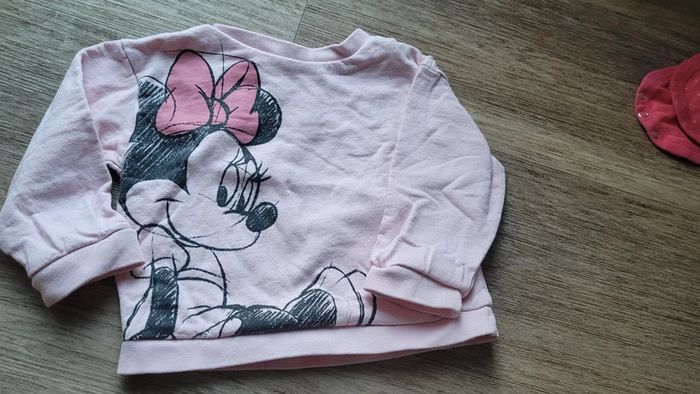 Pull rose minnie 24 mois