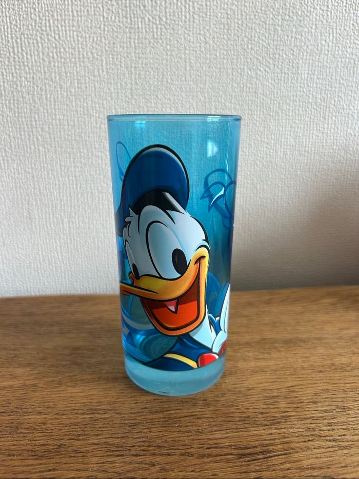 Verre portrait Donald Disney