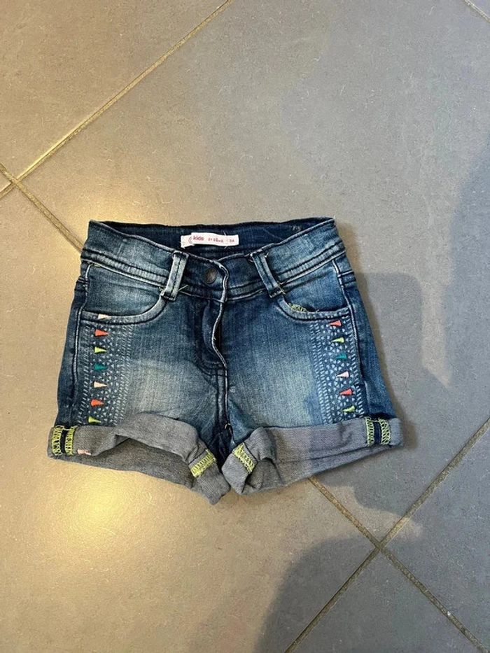 Short / Bermuda en Jean - Gémo Kids - Bleu marine - 3 ans