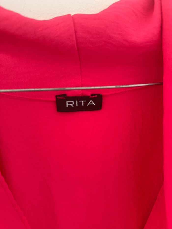 Robe, longue fuchsia, grande taille - photo numéro 2