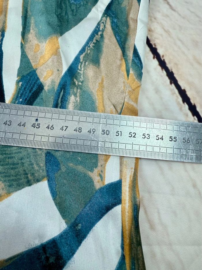 Chemise femme fluide et satinée imprimé jungle taille L/XL - photo numéro 6
