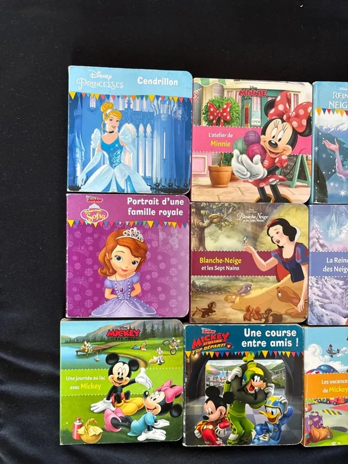 Lot de livres Disney carton - photo numéro 2