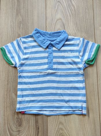 Polo manches courtes 12 mois