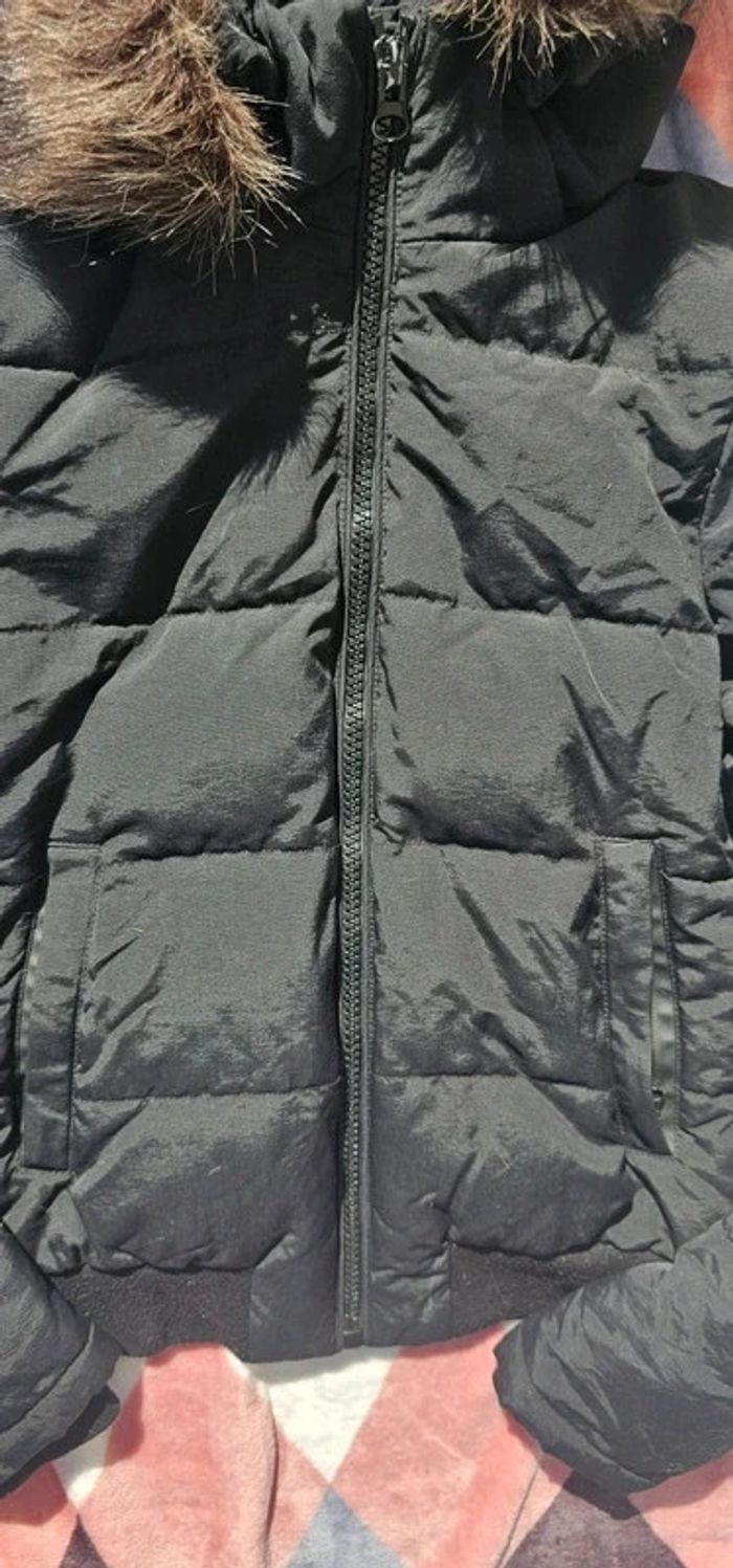 Doudoune Superdry noir taille 38 - photo numéro 6