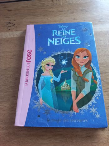 Livre bibliotheque rose 6/8 ans reine des neiges tome 9