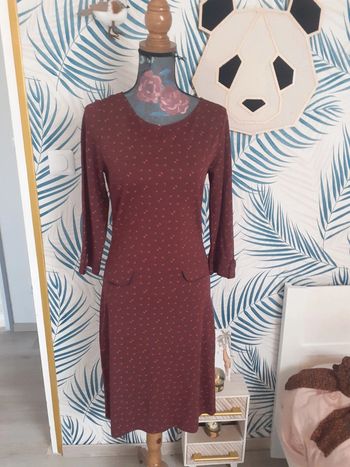Robe mi longue S manches longues
