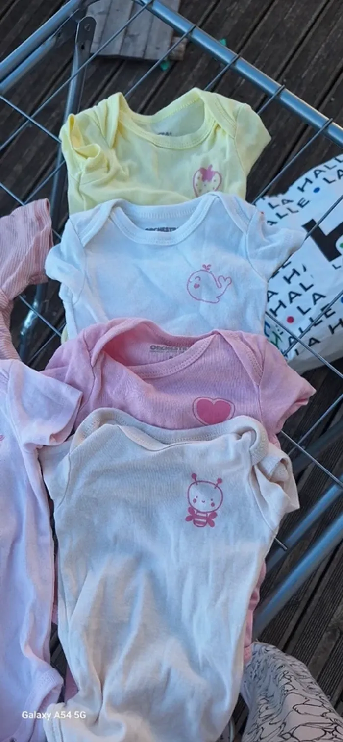 Lot de 15 body 6 mois - photo numéro 2