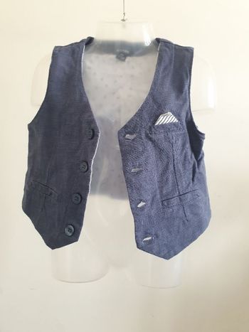 6 mois gilet veston cérémonie Kiabi