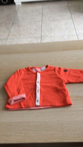 Gilet petit bateau mixte